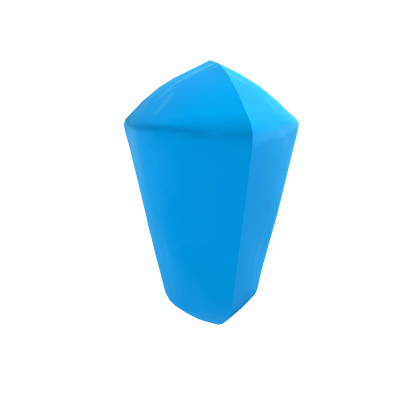 glowing ice crystal