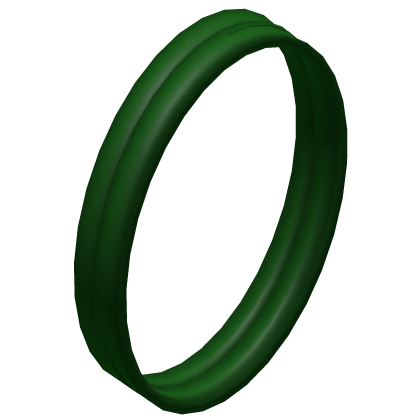 Green PonyTail Band Roblox item