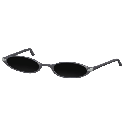 Tilted Grey Sunglasses