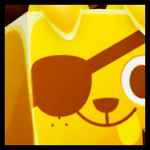 Shiny Golden Huge Pirate Dog Pet Simulator 99 trading value