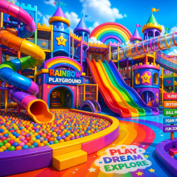 [🌈] The HUGE Playground Playplace! [🏰]