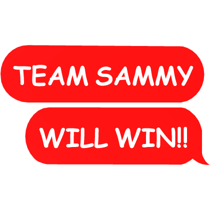 team sammy will win!! steal a brainrot admin text Roblox item