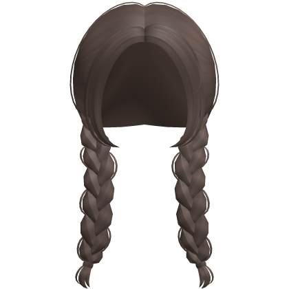 Adorable Farmers Daughter Braids in Light Brown Roblox item
