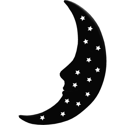 (GLOW) Black Lunar Companion Recolor (Addon) Roblox item