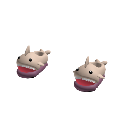 Baby Shark Slippers - Vintage Beige