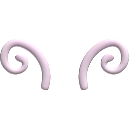 ♡ kawaii pink butterfly bubbly ears Roblox item