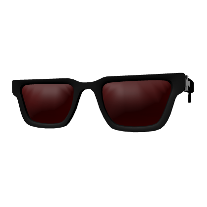 Y2K Red Tinted Sunglasses Roblox item