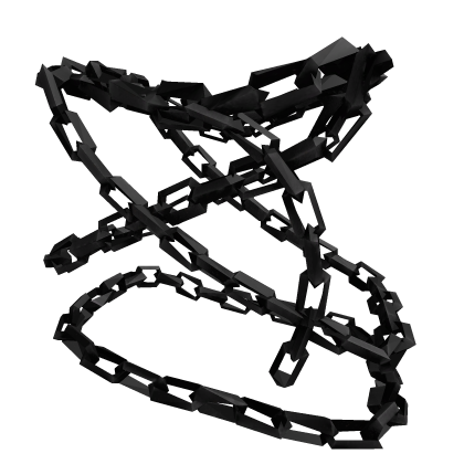 Rough Steel Black Body And Neck Chains