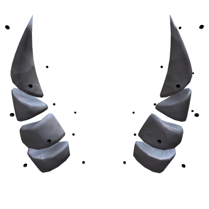 Black Goth Void Shadow Horns Roblox item