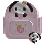 ♡ Panda Loppy Bunny Strawberry Sugar Backpack ♡