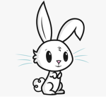 Lia’s cartoon bunnies