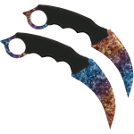Dual Karambits: Omega Sand