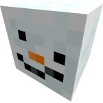 Snowman Block Head