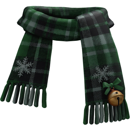 Green Christmas Plaid Scarf 3.0 Roblox item