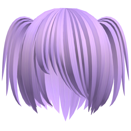 ノ_< lilac shy messy scene bob