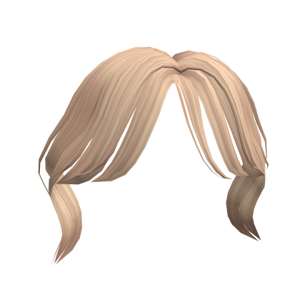 Preppy Hollywood Folklore Bangs in Blonde Roblox item