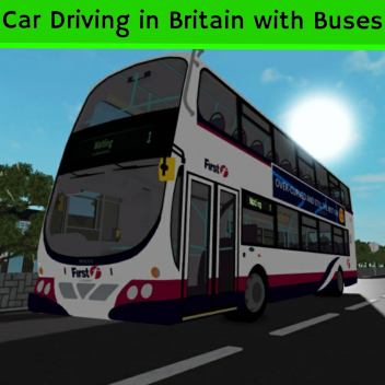 Car Driving in Britain with Buses