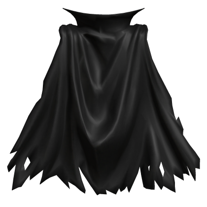 Vampire Cloak Cape Stand Collar - Black