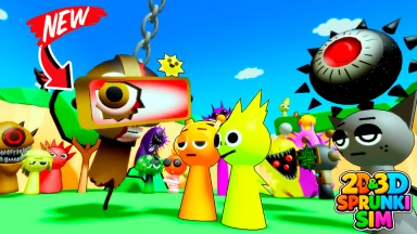 3D SPRUNKI SIM ✨ Sprunki Fans
