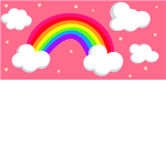 rainbow cloud ##########