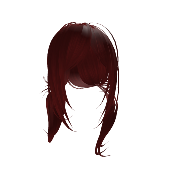 Low Spikey Pigtails Red