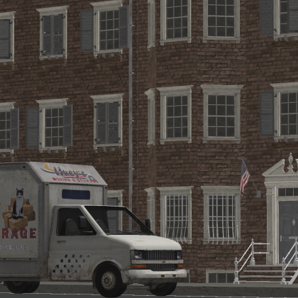 CoD Ghost Chevrolet Express (Moving Truck)