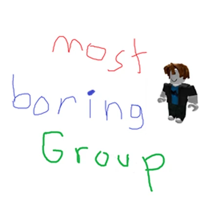 Most Boring Group Roblox group icon