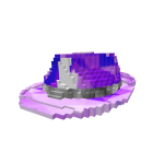 (Code: pstf8bitt) Purple Sparkle time fedora 8bit