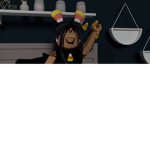 Giraffe squad hang out area