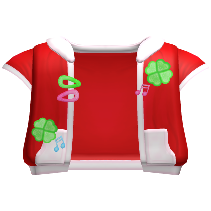 ♡ kawaii clovers red tracksuit jacket 