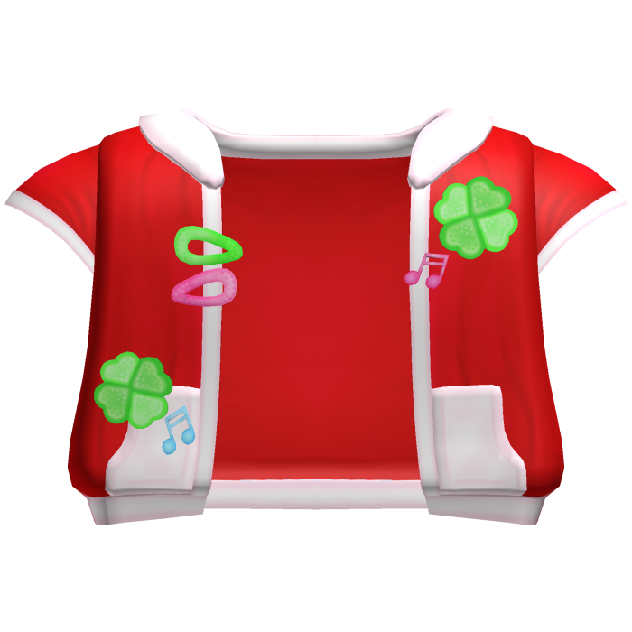 ♡ kawaii clovers red tracksuit jacket 