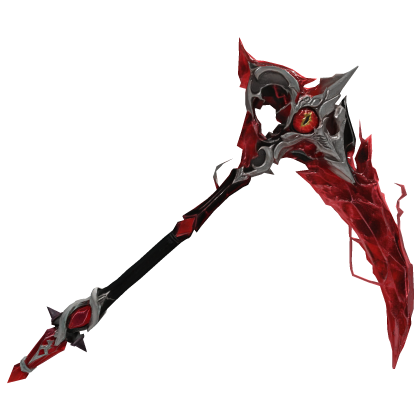 Red Ruby Scythe Roblox item
