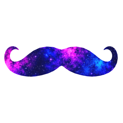✅ Galaxy Mustache