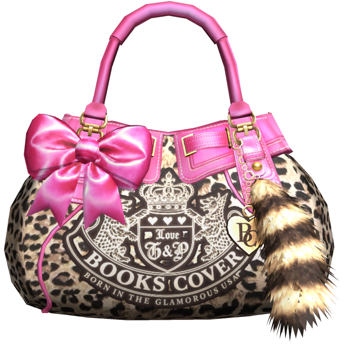 2000s Juicy Gyaru Mcbling Bag Leopard Print Pink