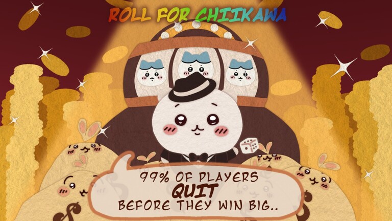 Roll for Chiikawa — official Roblox game image
