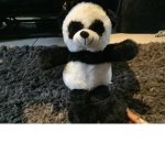 Panda group black and white