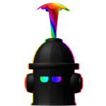 RGB Gamer Fire Hydrant Helm