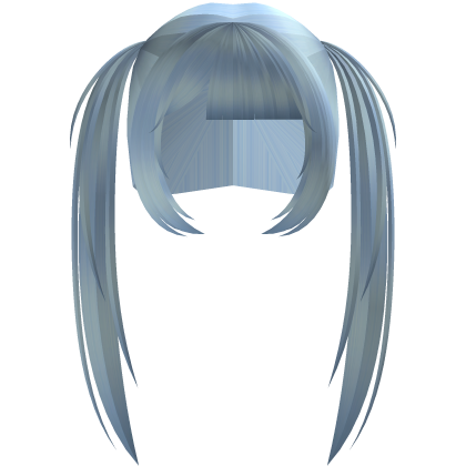 ^˵ᗜ ᆺ ᗜ˵^ light blue jirai 地雷系 twintails Roblox item