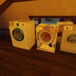 old and broken washers icon