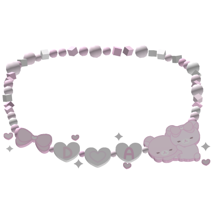 ︵ d & a necklace ♡︎ ˚ .