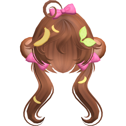 🍌🐵🍃 cute lala monkey pigtails