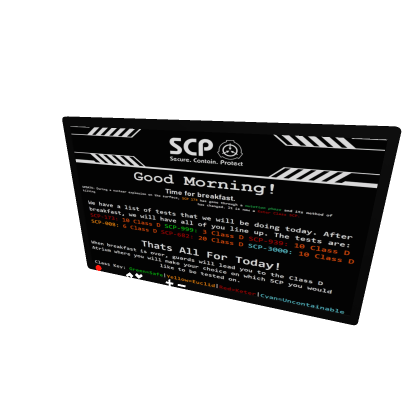 SCP TV