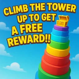 Climb the tower up to get a free Reward!! icon