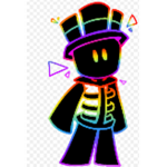 cartoony neon squad