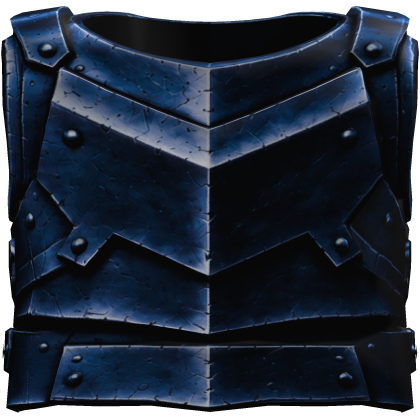 Blue Ironclad Knight Chest Plate Armor