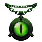 [Animated Effect 👁️] Green Seer Eye Chain