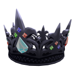 Jewelled Obsidian Crown of Kings