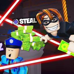 STEAL LOOT FROM PLACES 👮🏻