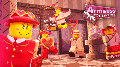 Roblox game thumbnail: Armless Detective