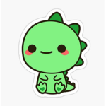 Kawaii dinosaur RAWR